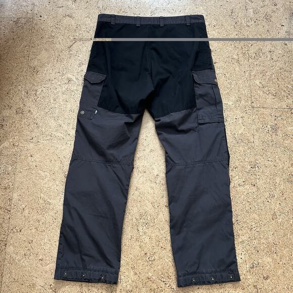 Fjallraven Vidda Pro Trousers G-1000 Waxed Cargo Hiking Pants 36x32 - Picture 6 of 9